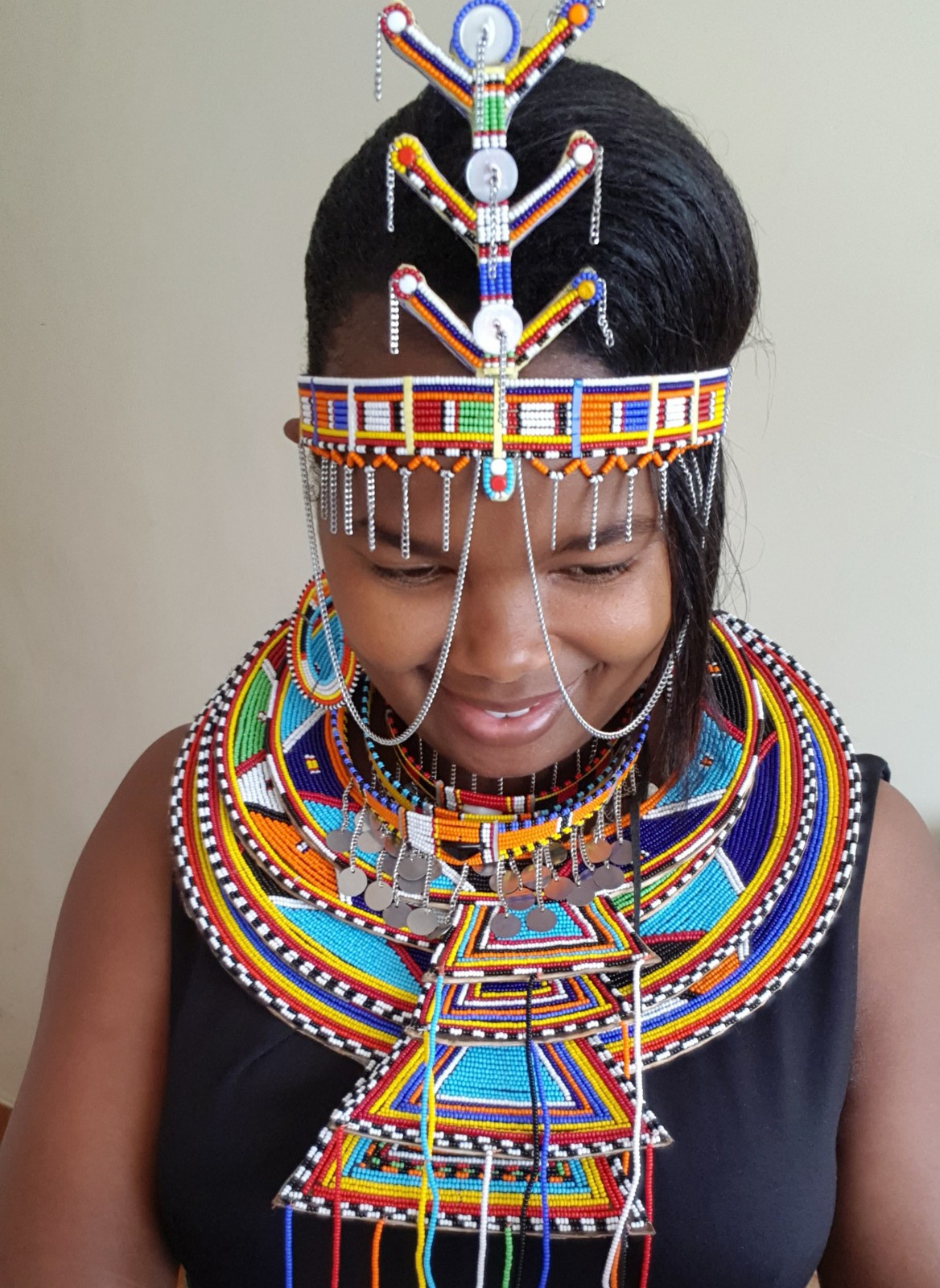Afua Beaded Statement Necklace
