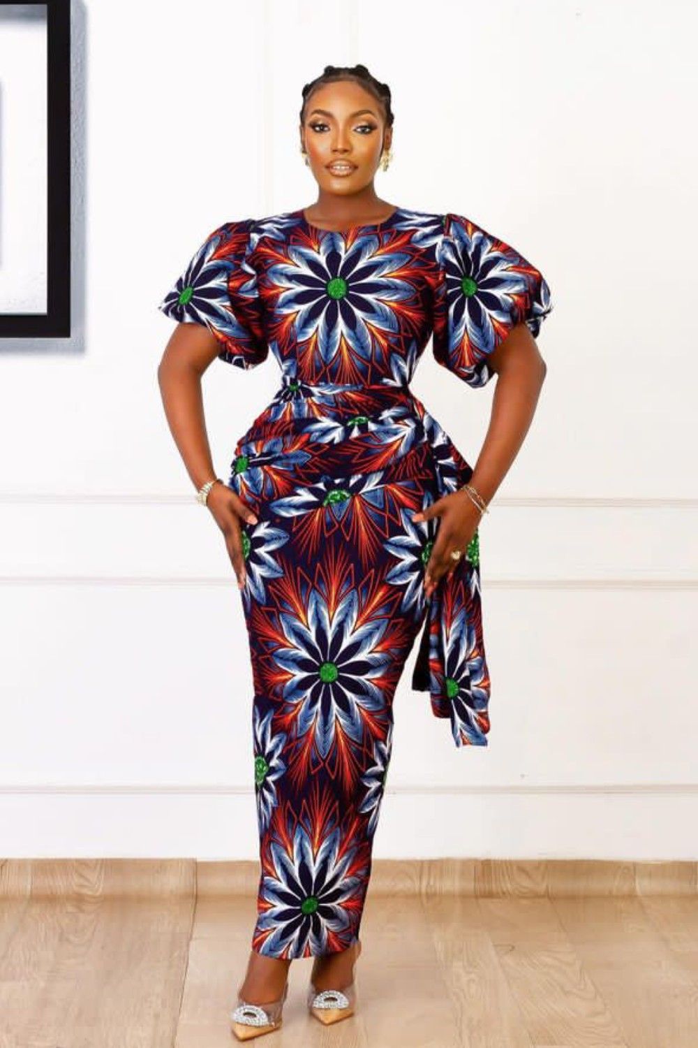 Amira Ruched Bodycon Dress