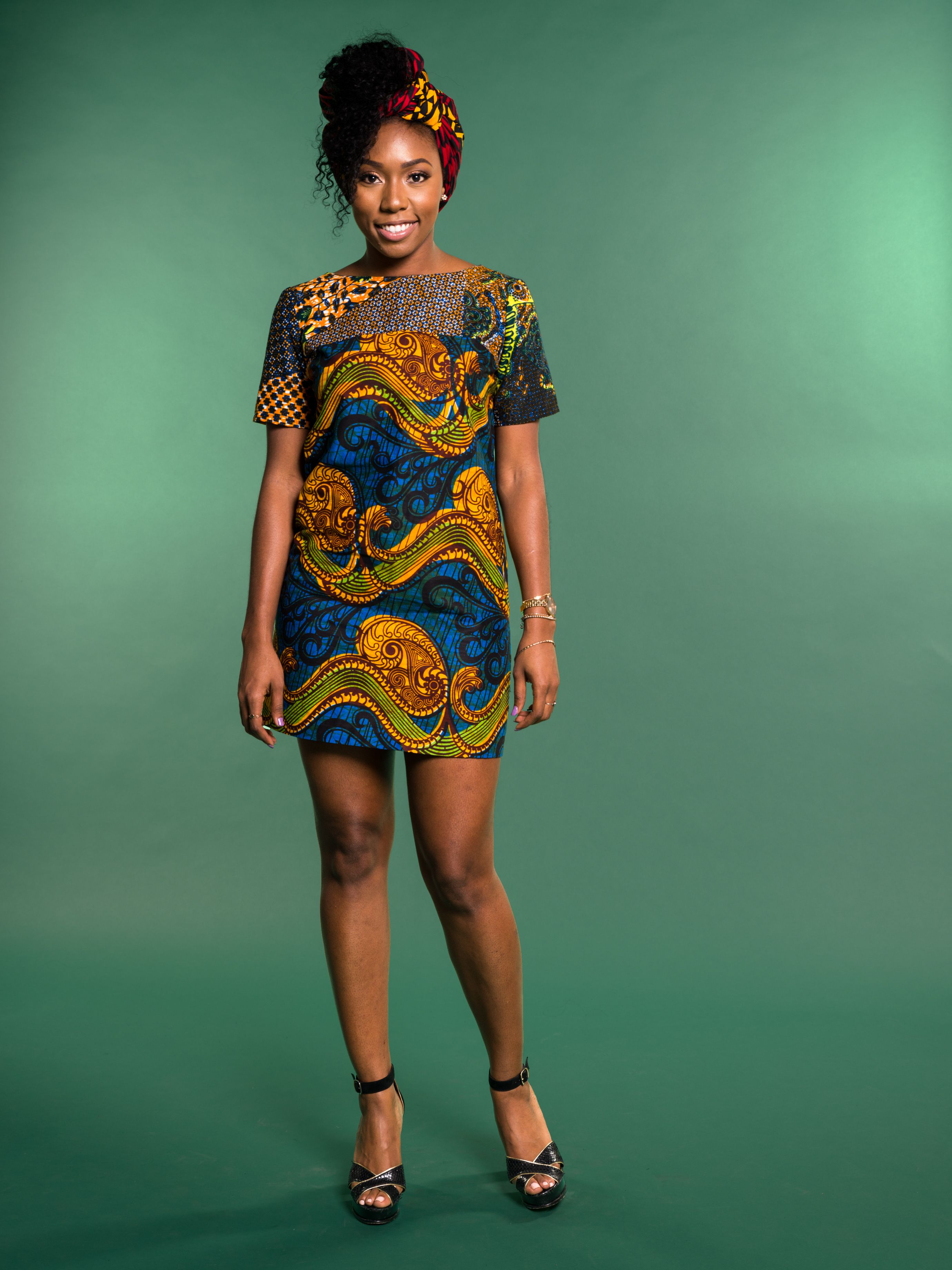 Chisom Peplum Top & Skirt Set view 1