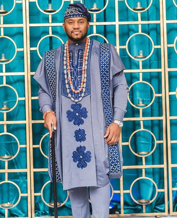 Obinna Embroidered Dashiki Top