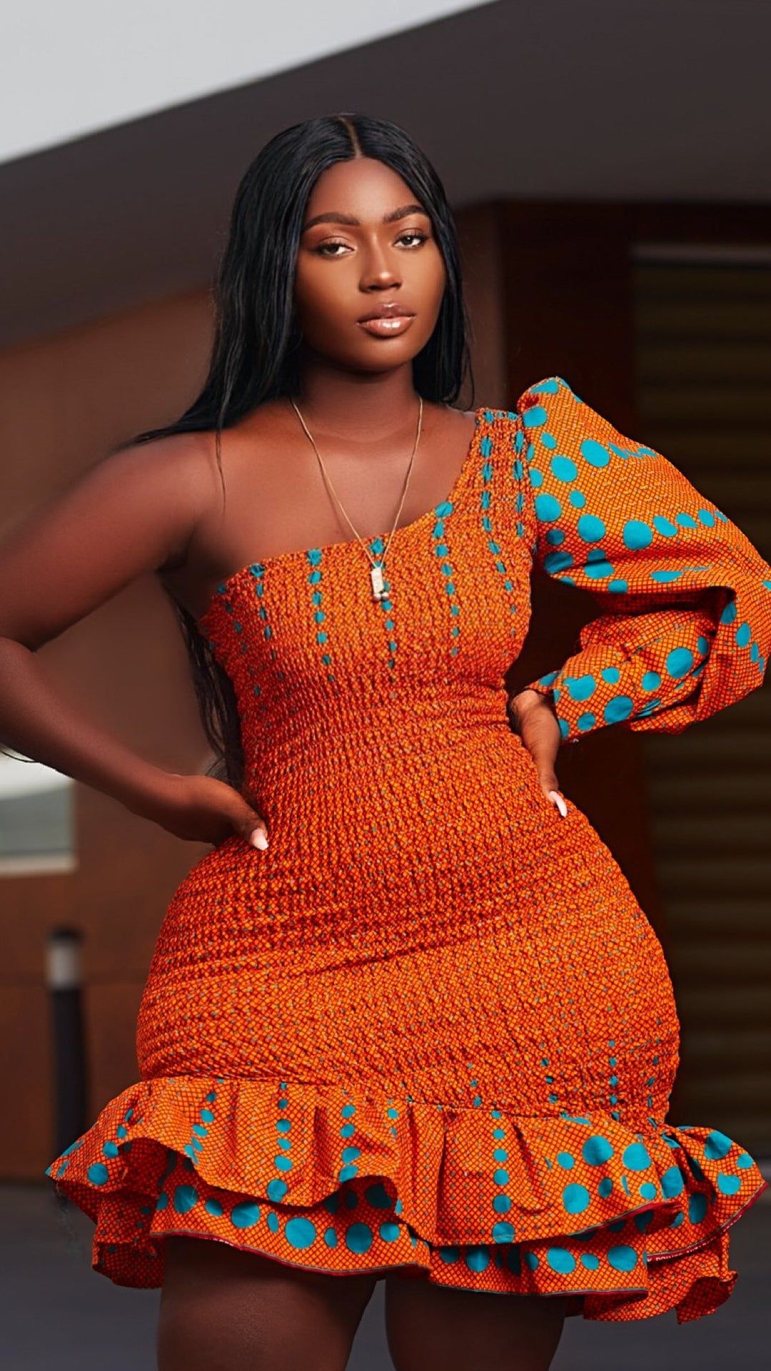 Yetunde Ankara Wrap Dress view 1