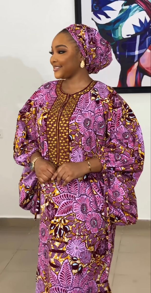 Yetunde Ankara Wrap Dress